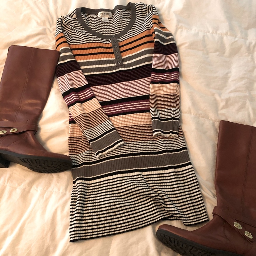Say What? Sweater Dress